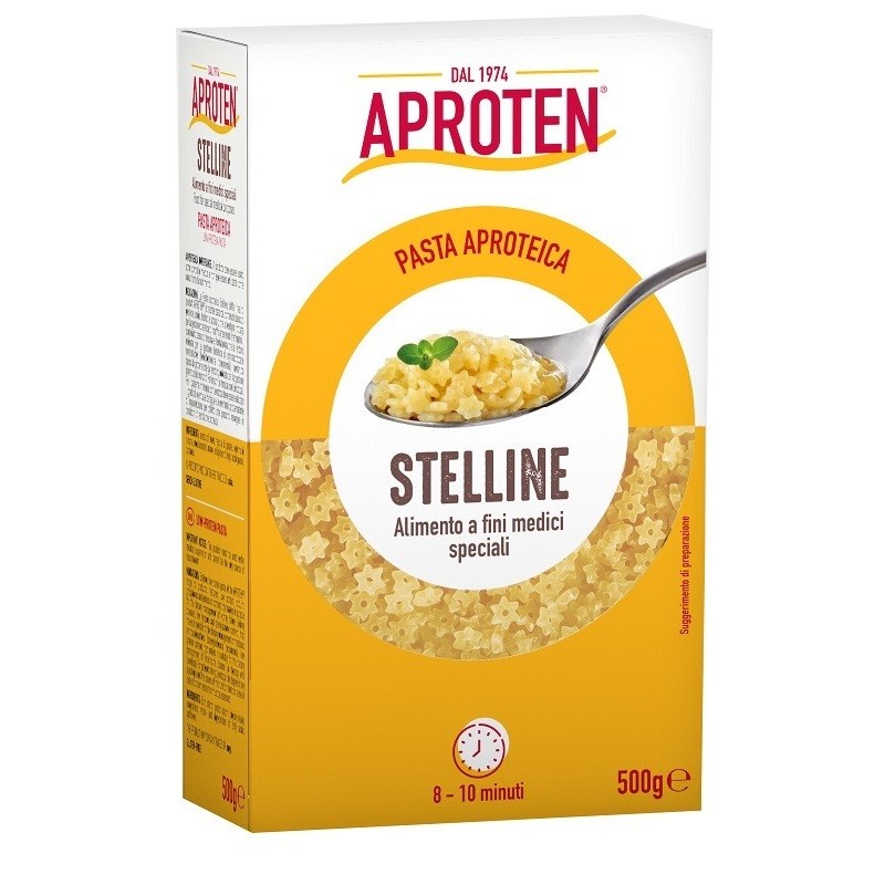 Aproten Pasta Aproteica Stelline 500g a basso contenuto di proteine