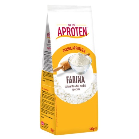 Aproten Farina a basso contenuto di proteine 500g- alimento a fini speciali