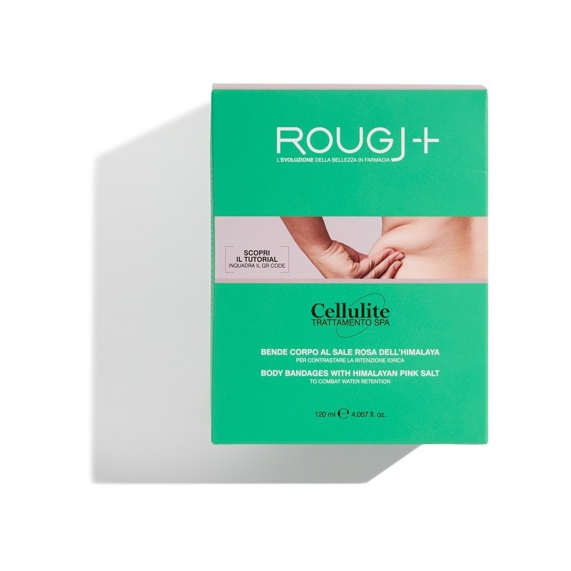 Rougj trattamento cellulite bende al Sale Rosa dell'Himalaya 120 ml