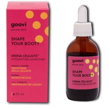 Goovi Shape Your Booty - Integratore Alimentare Drena Cellulite 50ml
