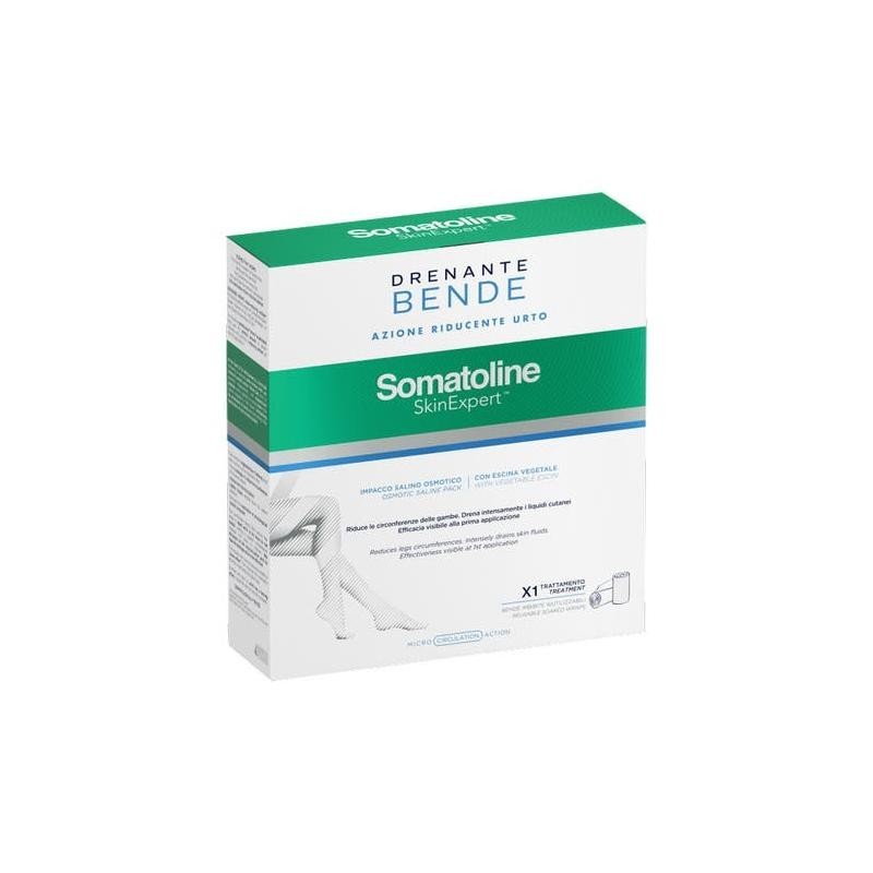 Somatoline SkinExpert Bende Corpo Snellenti Drenanti Starter Riutilizzabili 1 Kit