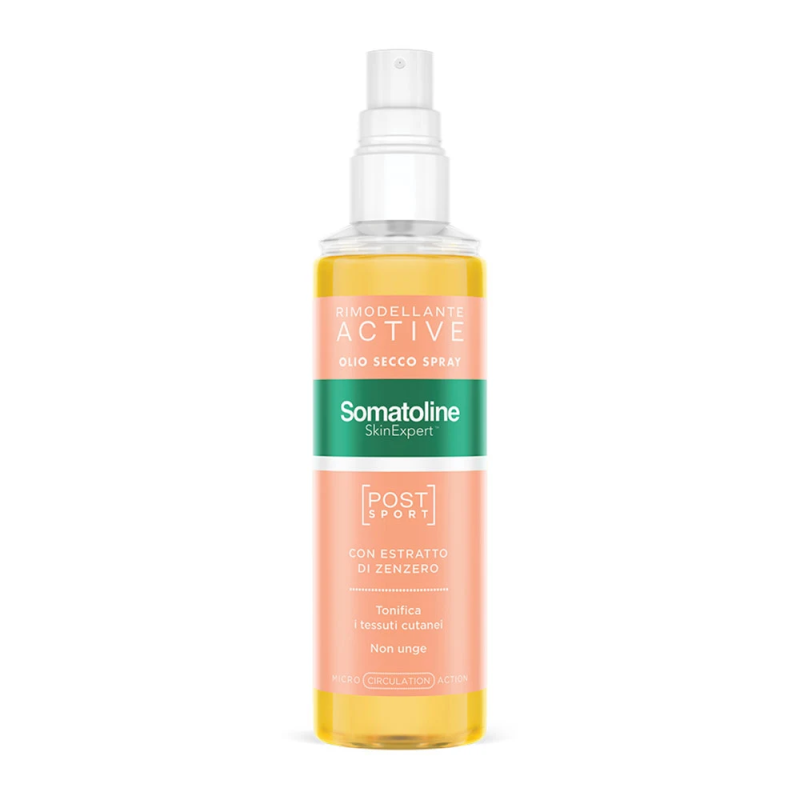 Somatoline SkinExpert Active Olio Secco Spray Corpo Post Sport 125 ml