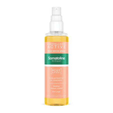 Somatoline SkinExpert Active Olio Secco Spray Corpo Post Sport 125 ml