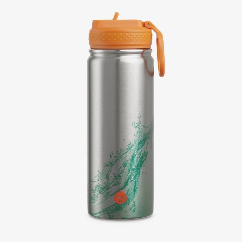 Tasty H2O Hydra Bottle bottiglia Thermos in Acciaio Inox Caldo Freddo 550 ml