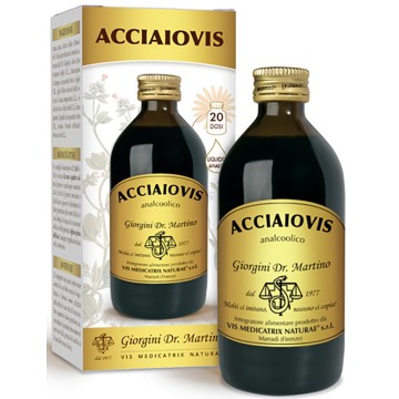 Acciaiovis Liquido Analcolico 200ml- Dr. Giorgini