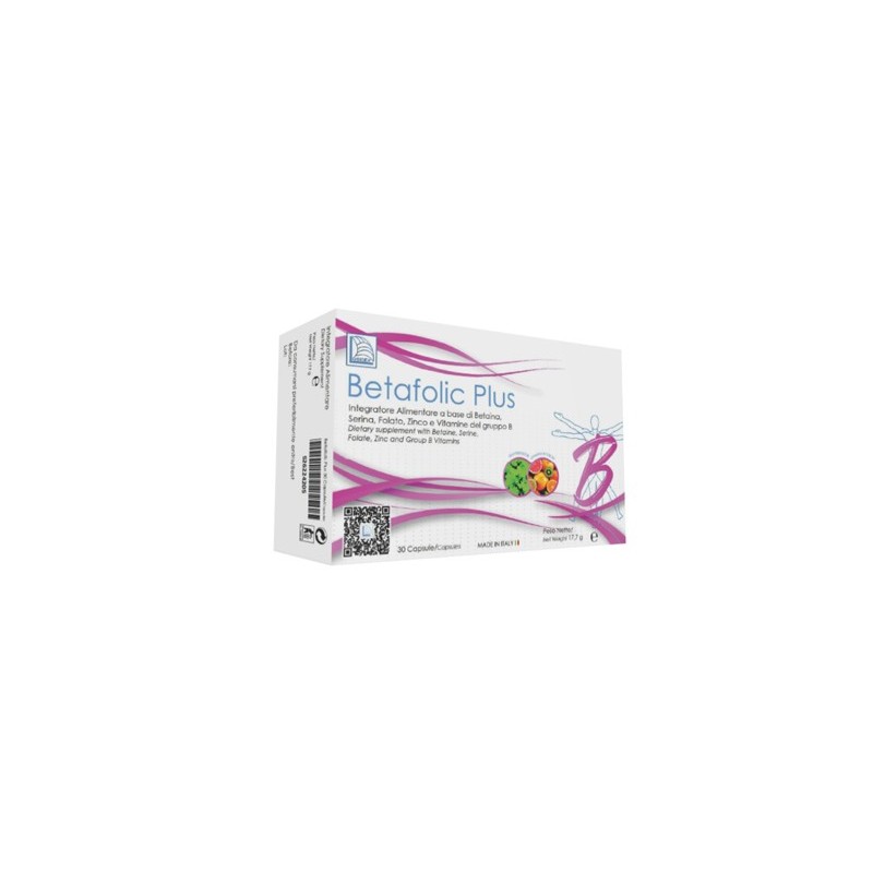 Betafolic Plus 30 Capsule integratore alimentare