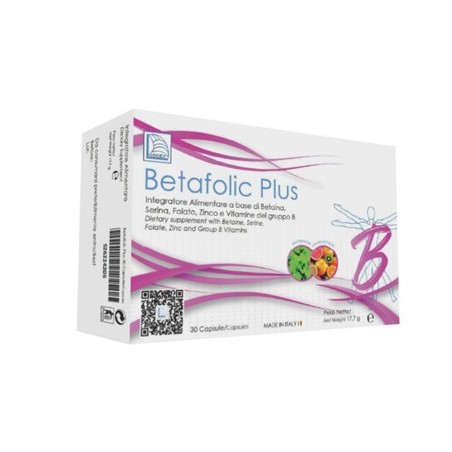 Betafolic Plus 30 Capsule integratore alimentare