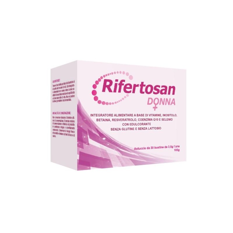 Rifertosan Donna 30 bustine da 3,5 g- per fertilità femminile