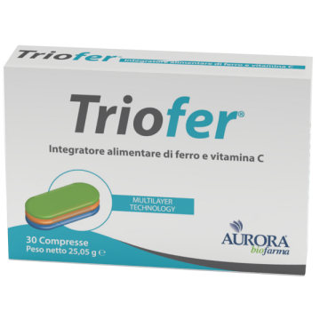 Triofer 30 Compresse integratore di Ferro e Vitamina C