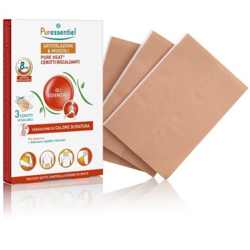Puressentiel Cerotti riscaldanti articolazioni e muscoli 3 pezzi 8 ore