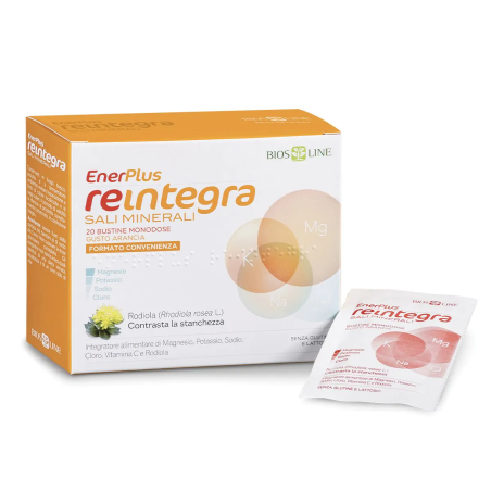 EnerPlus Reintegra: Integratore di Sali Minerali 20 bustine Bios Line