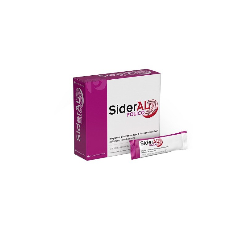 Sideral folico 30mg 20 Bustine con Ferro Sucrosomiale