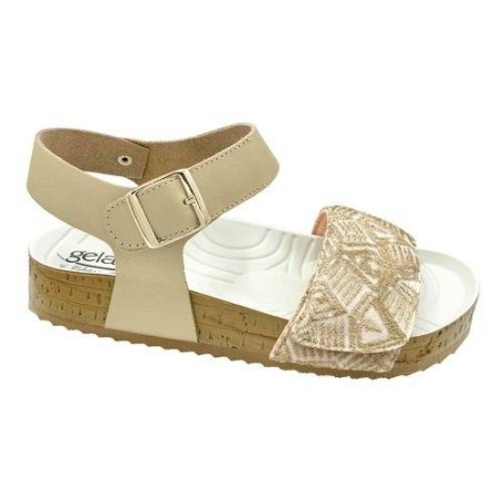 Gelatto Woodstock Sandalo Estivo Donna Colore Gold Misura 37-38
