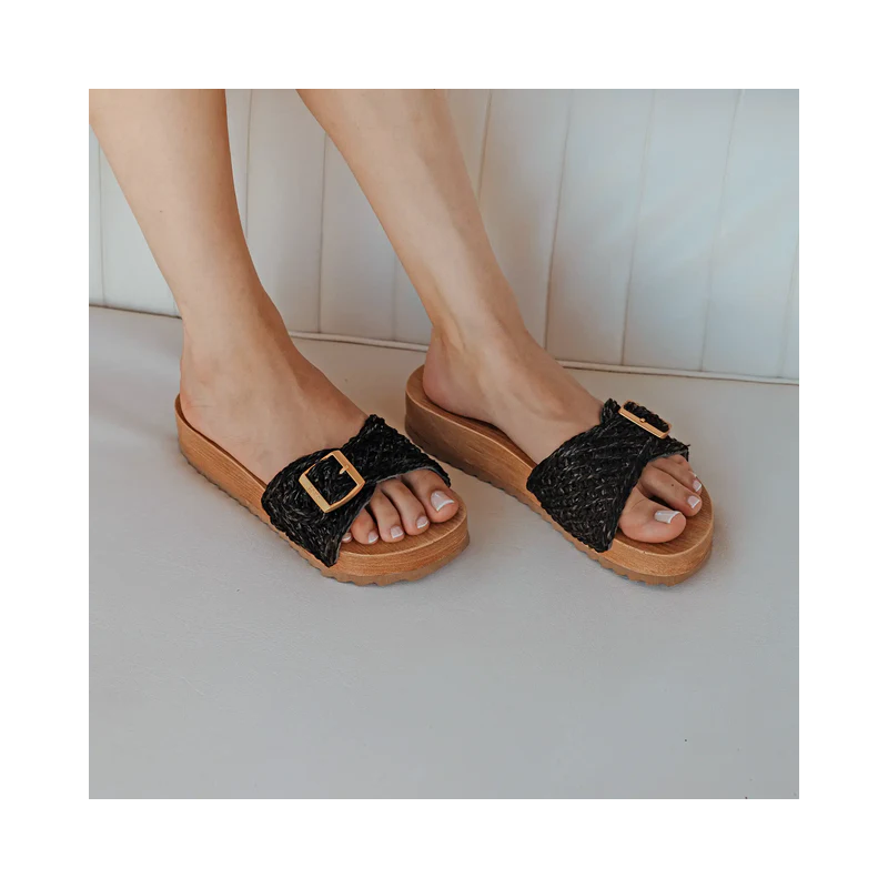 Gelatto Woodstock Sandalo Donna Futura Colore Nero Misura 35-36