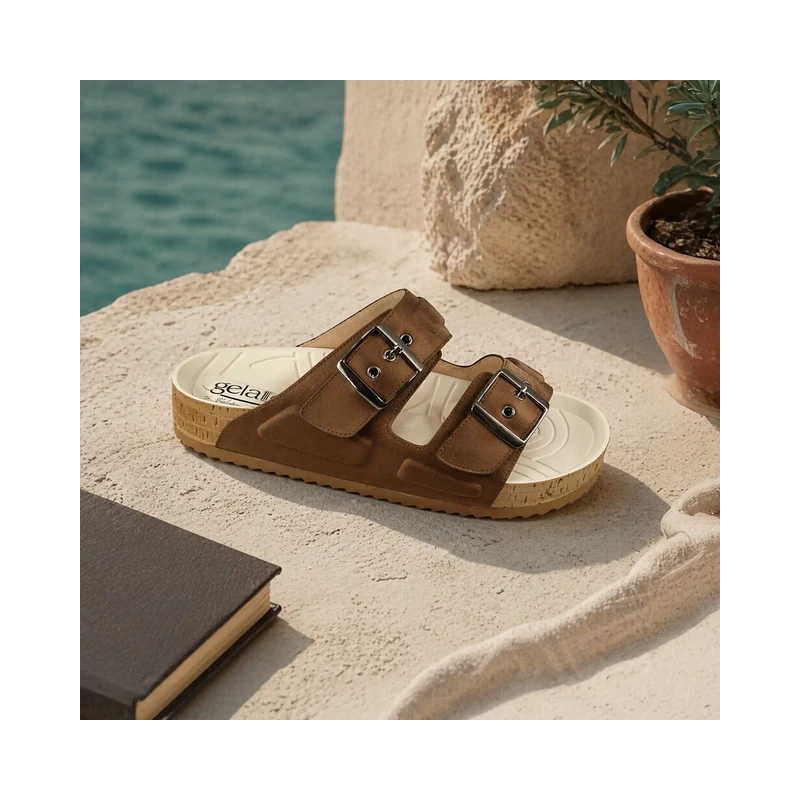 Gelatto Woodstock Ciabatta Man 2.0 SOP Colore Brown Misura 42-43
