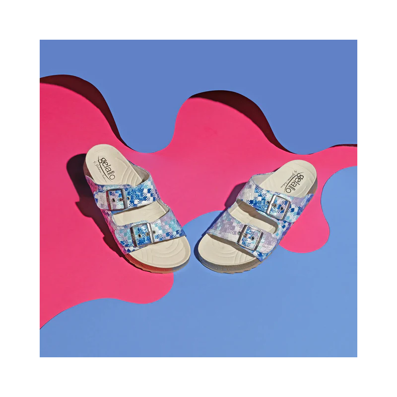 Gelatto Woodstock 2.0 Amalfi Ciabatte Donna Colore Mare Misura 35-36