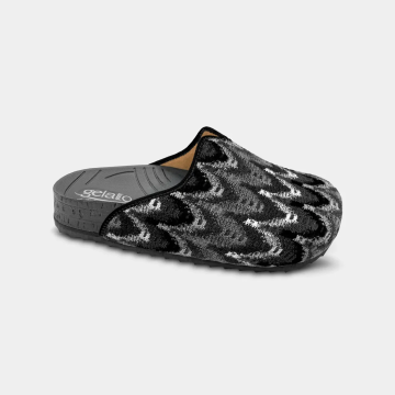 Gelatto Ciabatta Calda Woodstock Soft Miss Black/White Misura 35-36