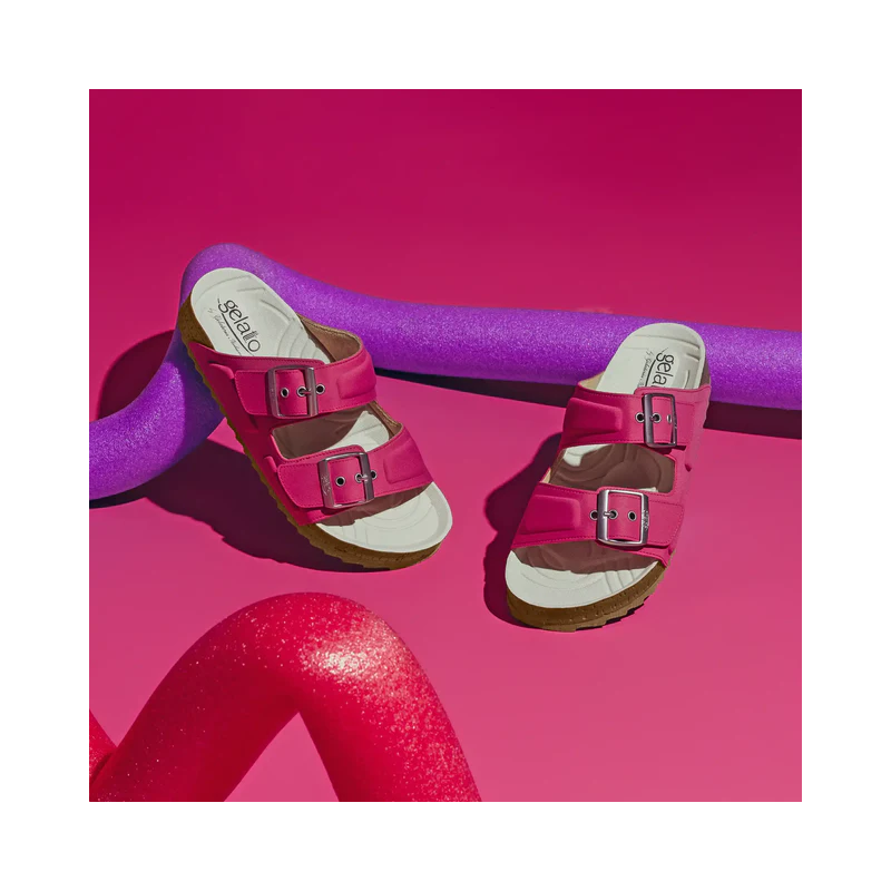 Gelatto Woodstock Ciabatte Donna Anatomiche 2.0 SOP Colore Magenta Misura 39-40