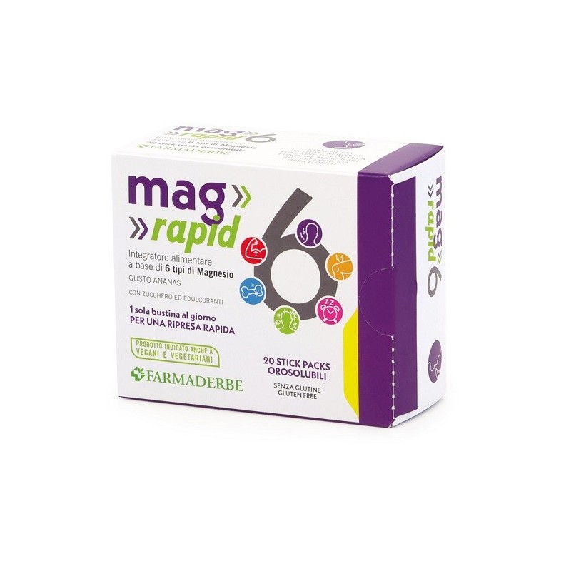 Farmaderbe Mag 6 Rapid 20Stick 1.5G