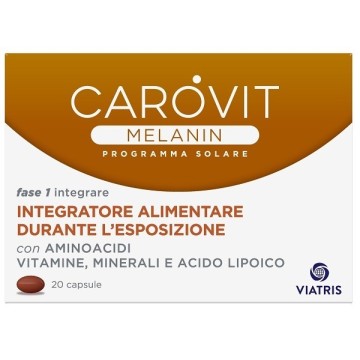 Carovit Melanin Solare 20 Capsule Programma Solare