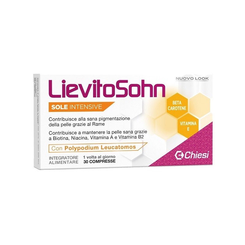 Lievitosohn Sole Intensive Integratore per abbronzatura 30cpr