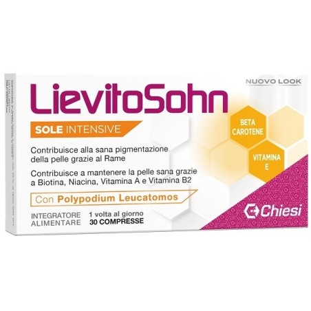 Lievitosohn Sole Intensive Integratore per abbronzatura 30cpr