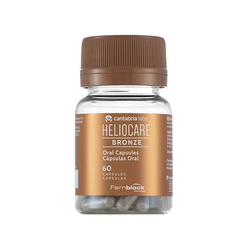 Heliocare Bronze Integratore Abbronzatura 60 Capsule