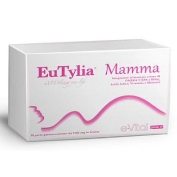 EuTylia Mamma 30 Capsule Molli Integratore per la Gravidanza