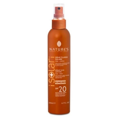Nature's Spray Fluido Solare SPF 50 water resistant - no alcol